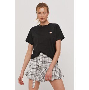 Majica kratkih rukava Dickies za žene, boja: crna, DK0A4XDABLK-BLACK