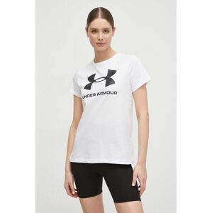 Majica kratkih rukava Under Armour za žene, boja: bijela, 1356305