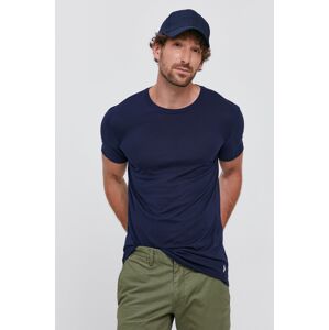 Majica kratkih rukava Polo Ralph Lauren (3-pack) za muškarce, boja: tamno plava, 714830304005