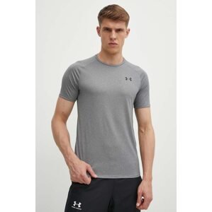Majica kratkih rukava Under Armour za muškarce, boja: siva