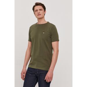 Majica lounge kratkih rukava Aeronautica Militare za muškarce, boja: zelena, AM1UTI001