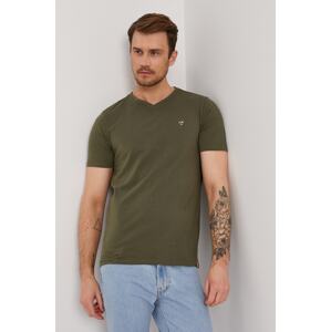 Majica kratkih rukava Aeronautica Militare za muškarce, boja: zelena