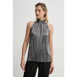 Bluza Bruuns Bazaar Groundberry Duro top za žene, boja: srebrna, bez uzorka, BBW3706