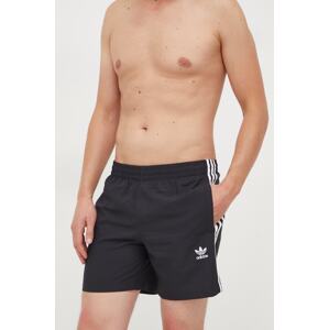Kratke hlače za kupanje adidas Originals boja: crna