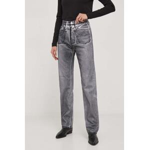 Traperice Calvin Klein Jeans za žene, visoki struk, J20J222453