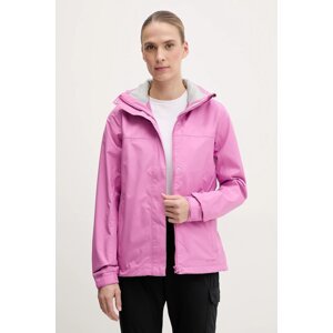 Kišna jakna Helly Hansen Aden za žene, boja: ružičasta, 62650