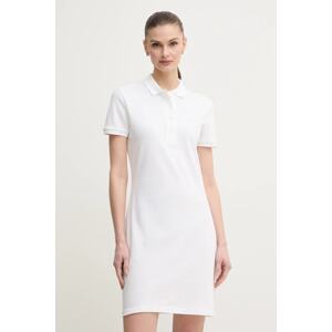Haljina Lacoste boja: bijela, EF5473-001