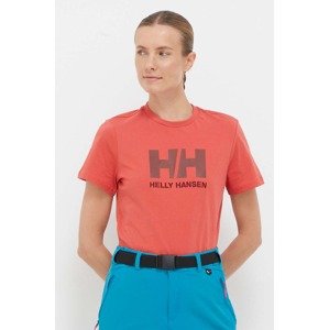 Pamučna majica Helly Hansen boja: bijela, 34112-001