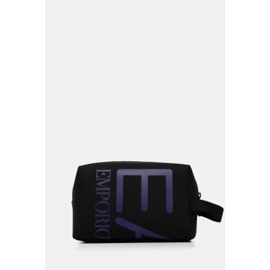 Kozmetička torbica EA7 Emporio Armani boja: crna