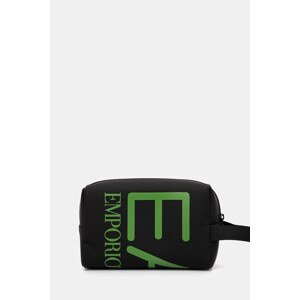 Kozmetička torbica EA7 Emporio Armani boja: crna
