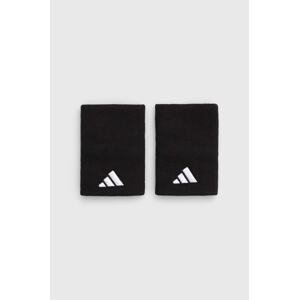 Trake za zglobove adidas Performance 2-pack Tennis boja: crna, IC3568