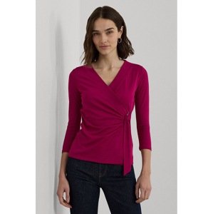 Bluza Lauren Ralph Lauren za žene, boja: narančasta, bez uzorka, 200889081