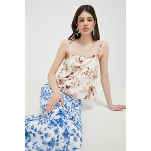 Bluza Abercrombie & Fitch za žene, boja: smeđa, s uzorkom