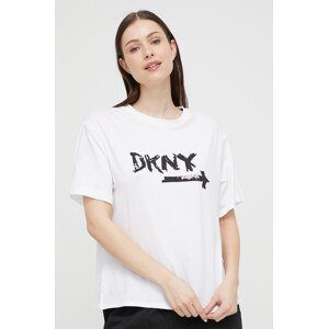 Gornji dio pidžame Dkny boja: bijela