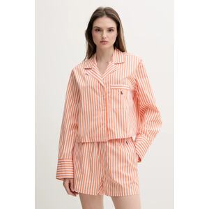 Pamučna pidžama Polo Ralph Lauren pamučne