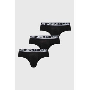 Slip gaćice Michael Kors 3-pack za muškarce, boja: crna, 6BR1L11133