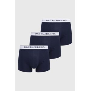 Bokserice Polo Ralph Lauren 3-pack za muškarce, boja: tamno plava, 714830299