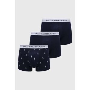Bokserice Polo Ralph Lauren 3-pack za muškarce, boja: tamno plava, 714830299
