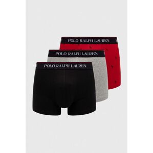 Bokserice Polo Ralph Lauren 3-pack za muškarce, boja: bordo, 714830299
