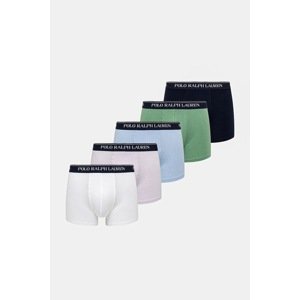 Bokserice Polo Ralph Lauren 5-pack za muškarce, boja: tamno plava, 714864292
