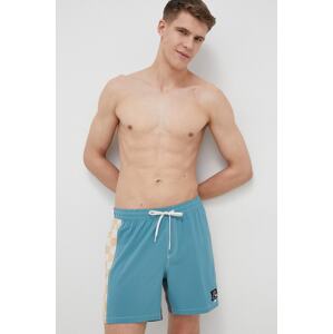 Kratke hlače za kupanje Quiksilver boja: tirkizna