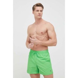 Kratke hlače za kupanje Tommy Hilfiger boja: zelena