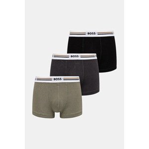 Bokserice BOSS 3-pack boja: crna, 50492200
