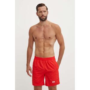 Kratke hlače za kupanje Helly Hansen Calshot boja: crvena, 55693-222