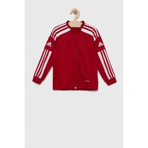 Dječja dukserica adidas Performance Sq21 Tr Jkt Y boja: crvena, s aplikacijom