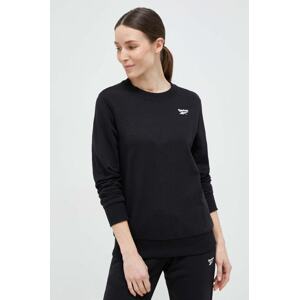 Dukserica Reebok za žene, boja: crna, glatka, H54761.100012552