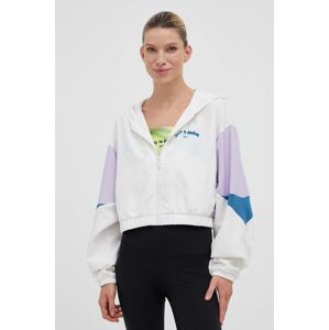 Jakna Reebok Classic za žene, boja: bijela, za prijelazno razdoblje