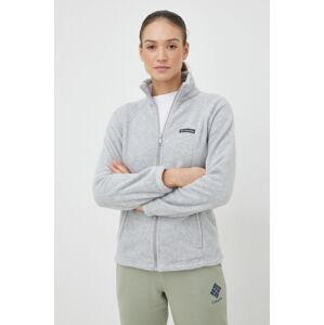 Sportska dukserica Columbia Benton Springs boja: siva, bez uzorka, 1372111