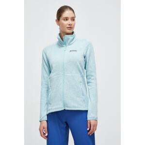 Sportska dukserica Columbia Sweater Weather boja: tirkizna, melanž