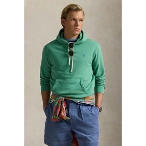 Dukserica Polo Ralph Lauren za muškarce, boja: zelena, s kapuljačom, bez uzorka, 710766778
