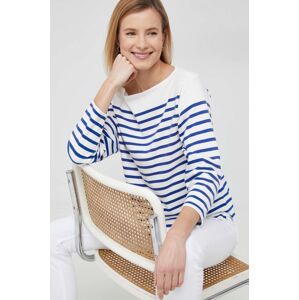 Pamučna majica dugih rukava Polo Ralph Lauren boja: bijela, 211891523