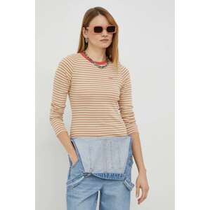 Pamučna majica dugih rukava Levi's