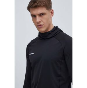 Sportska majica dugih rukava Mammut Selun FL boja: crna, bez uzorka