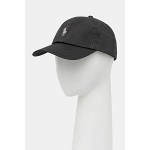 Pamučna kapa sa šiltom Polo Ralph Lauren boja: žuta, bez uzorka, 211912843