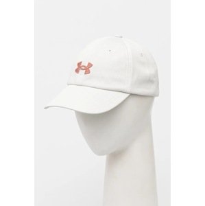 Kapa sa šiltom Under Armour boja: bež, s aplikacijom, 1376705
