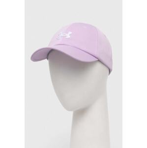 Kapa sa šiltom Under Armour boja: ružičasta, s aplikacijom, 1376705