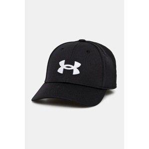 Dječja kapa sa šiltom Under Armour boja: crna, s tiskom