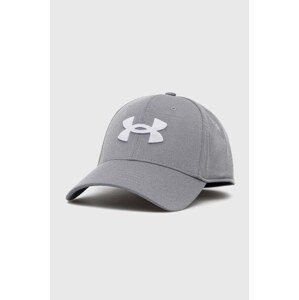 Kapa sa šiltom Under Armour boja: siva, s aplikacijom