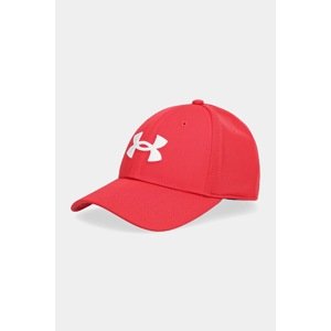 Kapa sa šiltom Under Armour boja: bordo, s aplikacijom