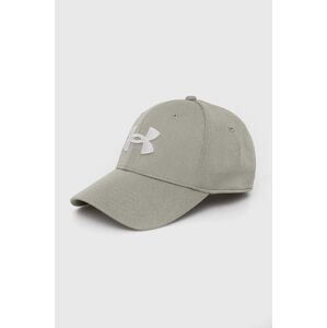 Kapa sa šiltom Under Armour boja: zelena, s aplikacijom