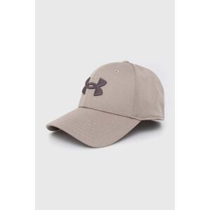 Kapa sa šiltom Under Armour boja: bež, s aplikacijom