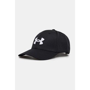 Kapa sa šiltom Under Armour Blitzing boja: crna, s aplikacijom, 1376701