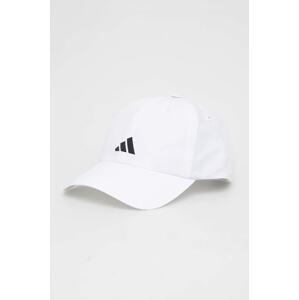 Kapa sa šiltom adidas Performance Aeroready boja: bijela, s tiskom, IC2069