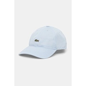 Pamučna kapa sa šiltom Lacoste s aplikacijom