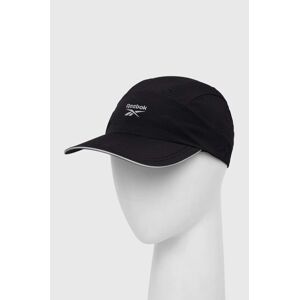 Kapa sa šiltom Reebok One Series boja: crna, s tiskom