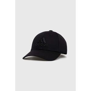 Kapa sa šiltom adidas boja: crna, s aplikacijom, HZ3045